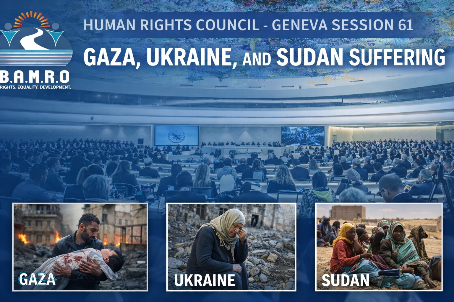 Alors que s’ouvre la soixante et unième session du Conseil des droits de l’homme des Nations Unies, l’attention de la communauté internationale se porte sur plusieurs crises humanitaires complexes, au