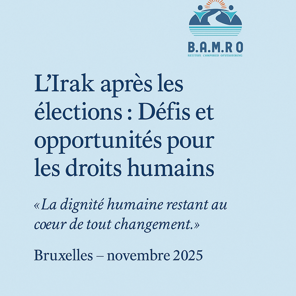 Iraq After the Elections: Human Rights Challenges and Opportunities