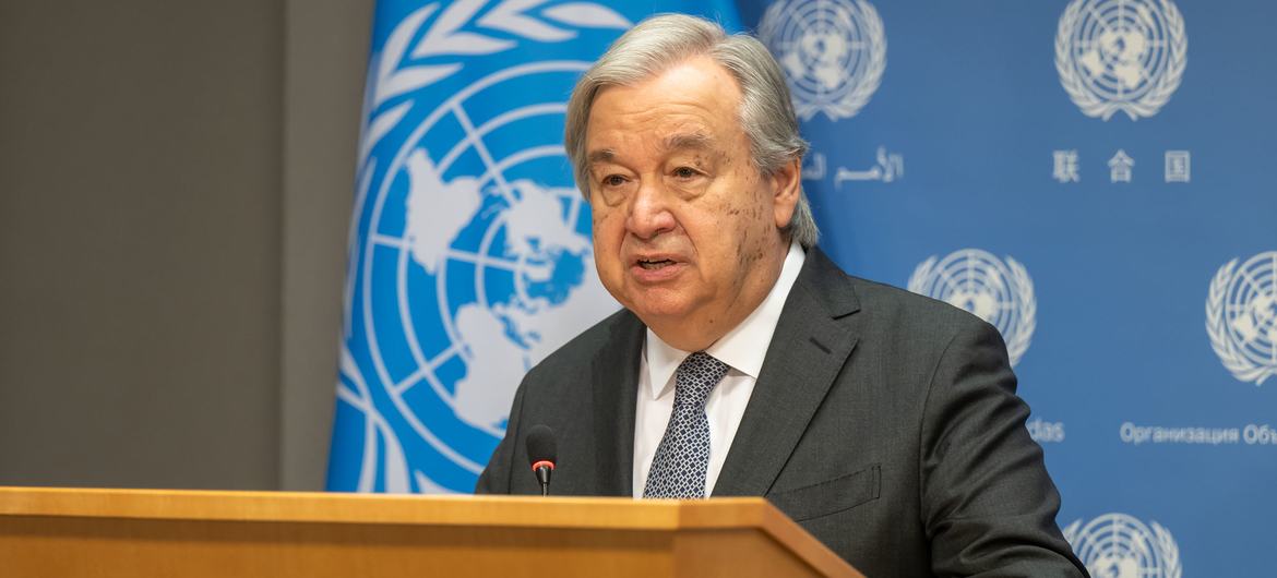 Guterres ‘horrified’ by strike on ambulance convoy in GazaUN Secretary-General António Guterres said he was 