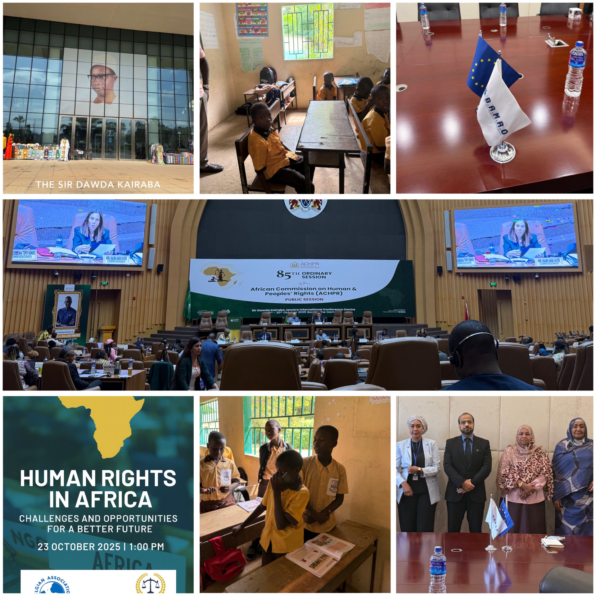 Human Rights Report – BAMRO Delegation Visit to Africa and Participation in the 85th African Human and Peoples’ Rights Session