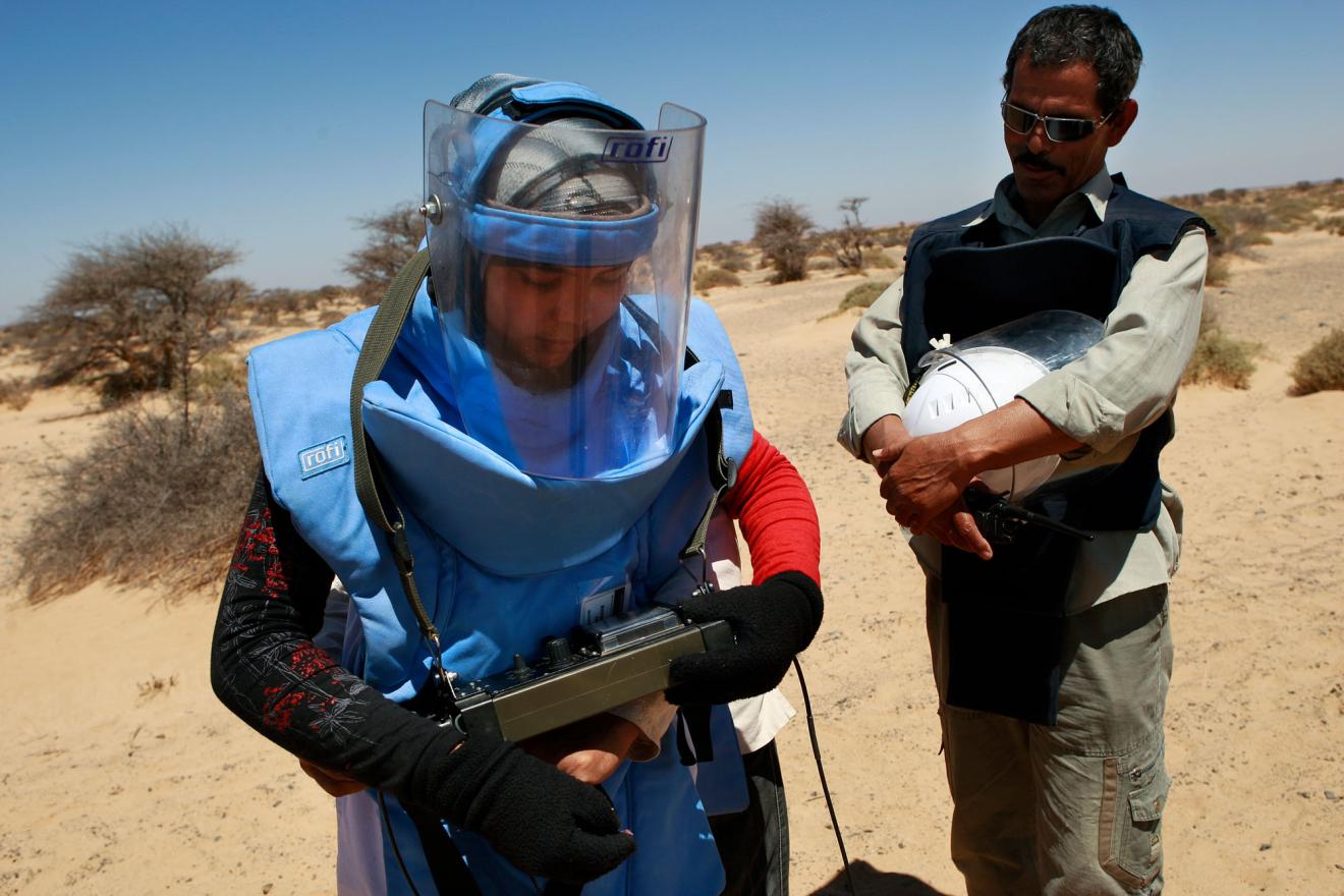 Une action antimines efficace pour assurer l'avenir